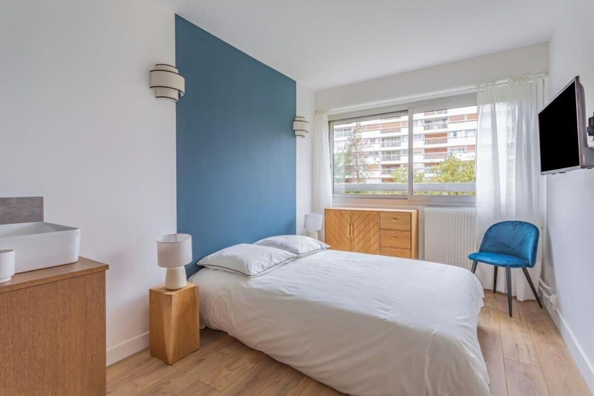Appart'Hotel Luminous Vue Seine- Paris 15Min Жувізі-сюр-Орж Екстер'єр фото